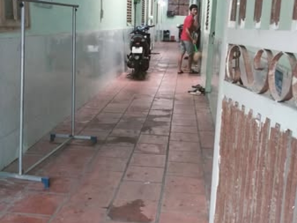 Bán dãy trọ 14 phòng kèm nhà 1 trệt 1 lầu 151m2 full thổ cư Bình Dương