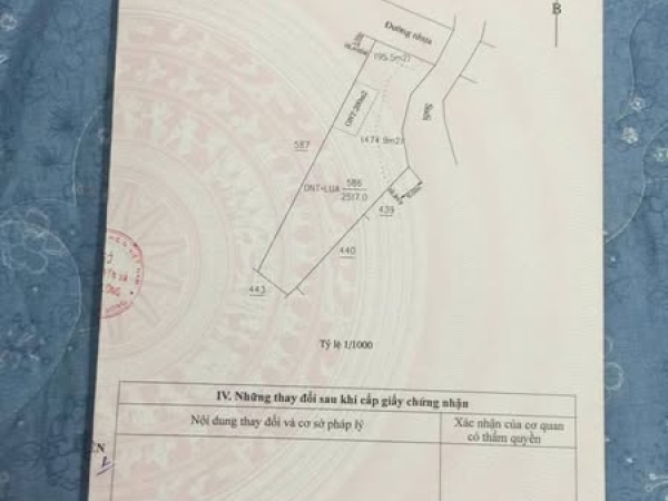 Đất bán phường Thạnh Hội _ Tân Uyên _Bình Dương 2.517m2